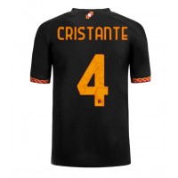 Fotbalové Dres AS Roma Bryan Cristante #4 Alternativní 2023-24 Krátký Rukáv